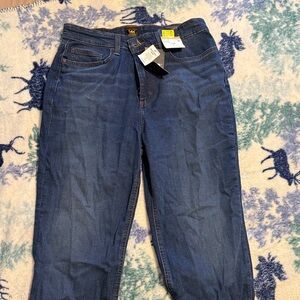 Lee Dark Sand High Rise Jeans